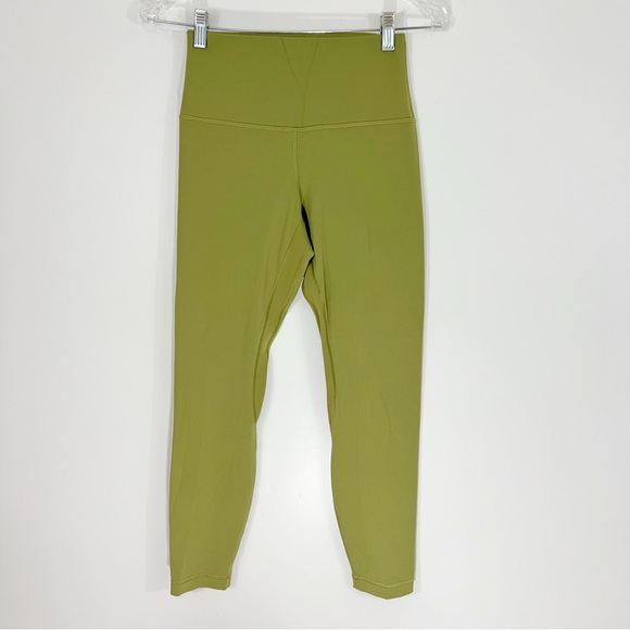 Lululemon Align High Rise Pant in Bronze Green Size 6 - Picture 3 of 11
